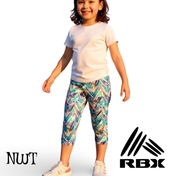 RBX Other - NWT - RBX brand capri leggings for girls -  SZ 6X